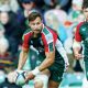 Leicester Tigers back rower Joaquín Moro in action