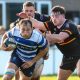 Joe Craggs on the attack for Darlington Mowden Park.