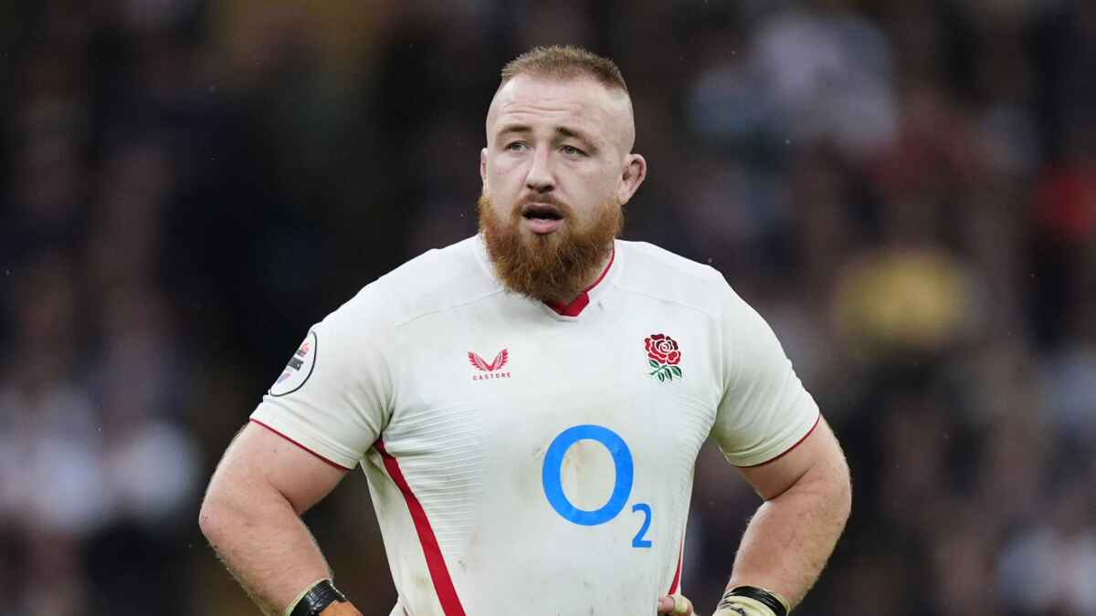 Joe Heyes during England’s win over Australia on Saturday