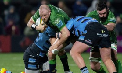 Joe Joyce in action for Connacht