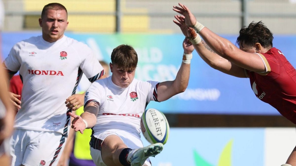 England U20s scrum-half Jonny Weimann