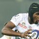 Some kind of athlete: Lock Junior Kpoku in action for Racing 92 PICTURE: Getty Images