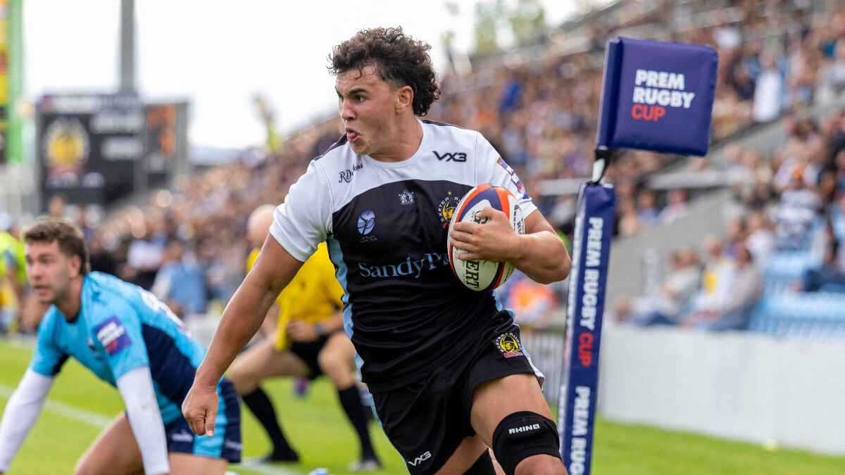 Exeter Chiefs back row Kane James