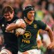 Kurt-Lee Arendse breaks through to score for South Africa in Baltimore