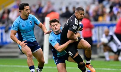 Stormers’ Leolin Zas in action against Bristol Bears, who fielded a youthful side for their Champions Cup opener in Cape Town.