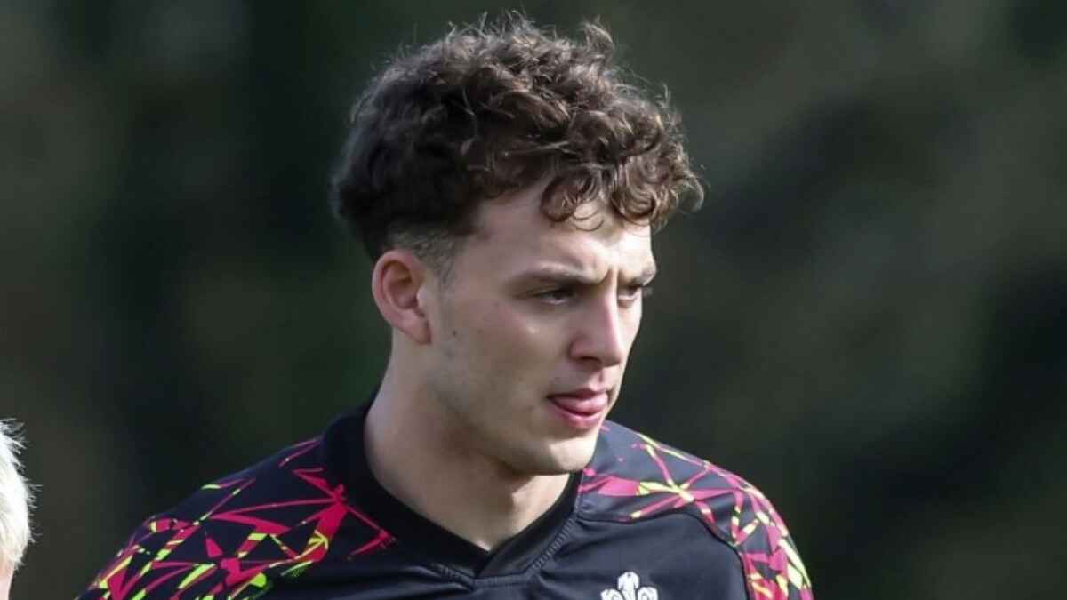 Wales centre Louie Hennessey