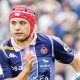 Bordeaux ace Louis Bielle-Biarrey on the attack against Toulouse