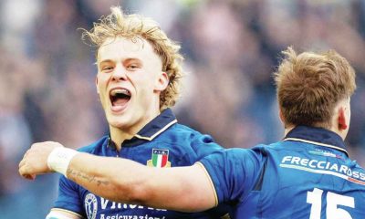 Louis Lynagh enjoys scoring Italy’s opener
