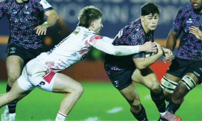 Bristol Bears try scorer Louis Rees-Zammit