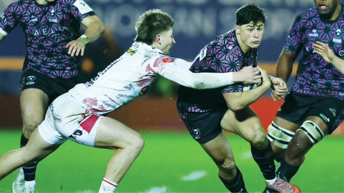 Bristol Bears try scorer Louis Rees-Zammit