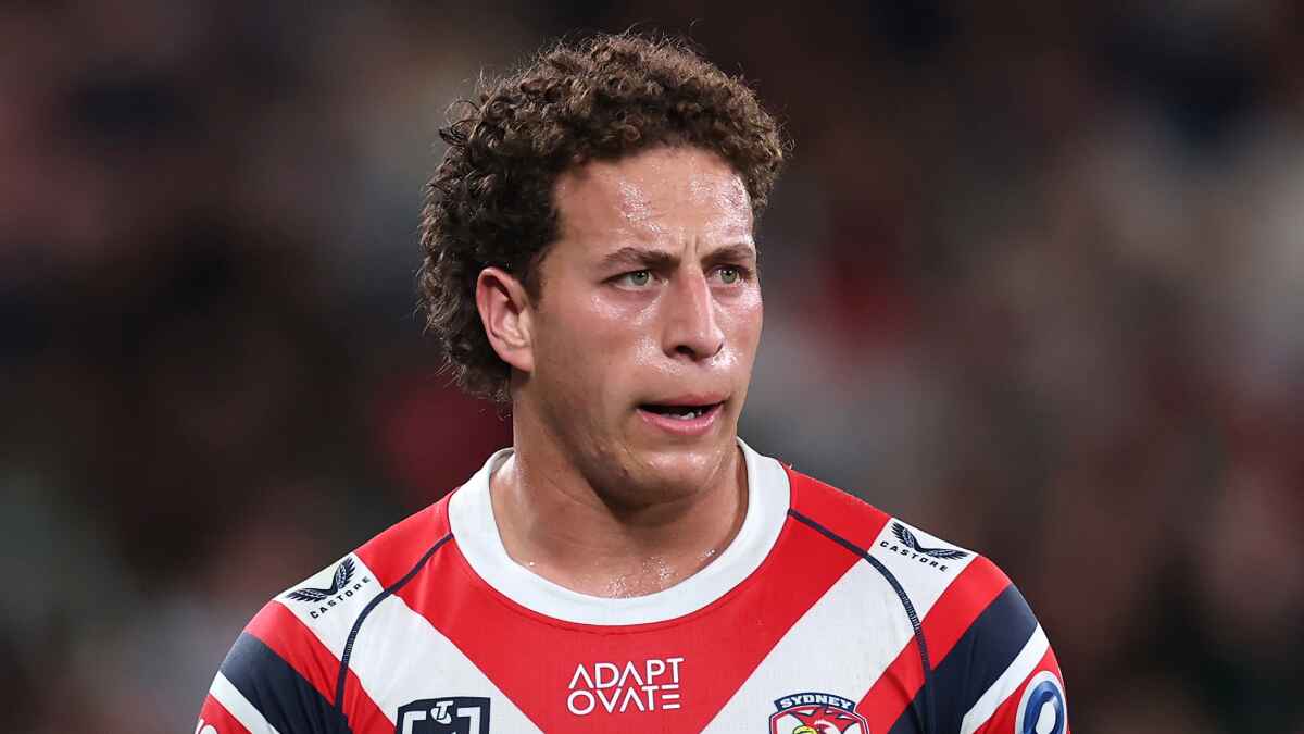 Mark Nawaqanitawase of the Sydney Roosters