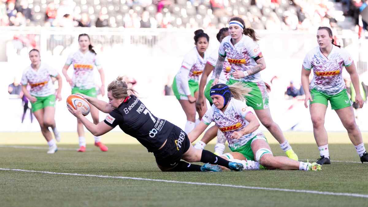 Saracens No.8 Marlie Packer