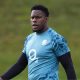 England’s Maro Itoje during a training session at Pennyhill Park on Monday