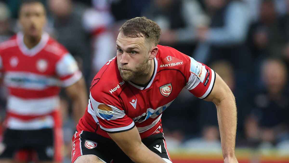 Gloucester centre Max Llewellyn