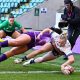 Millie David scoring for Bristol Bears