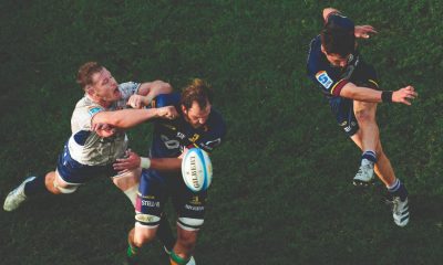 Action Won by New Zealand’s Blake Armstrong with his striking image of Moana Pasifika’s Tom Savage and the Highlanders’ Oliver Haig colliding under the roof at Forsyth Barr stadium. This picture also scooped the The Grand Prix award for overall best rugby photograph
