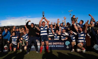 Sheffield celebrating their title success last weekend