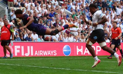 Noah Caluori crashes over for England