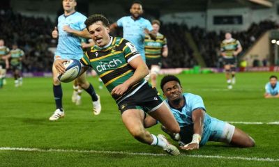 George Furbank, in action for Northampton Saints, is joining Harlequins for the new season.