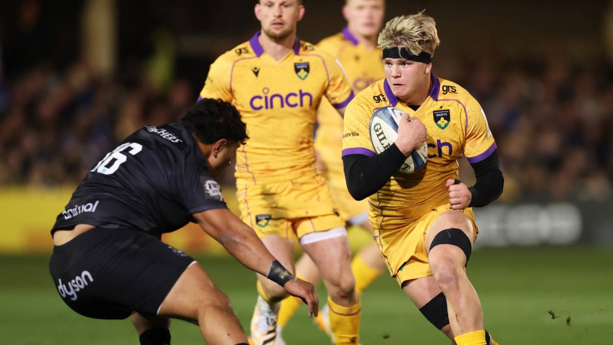 Bath edged Northampton Saints in a dramatic European Cup clash at The Rec