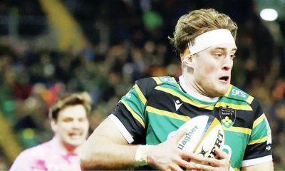Northampton Saints lock Alex Coles
