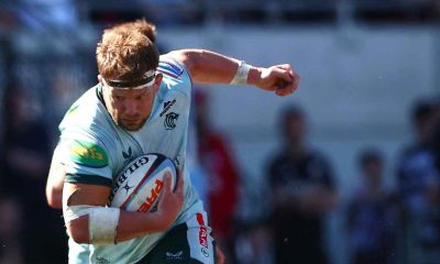 Olly Cracknell is starting at No 8 for Leicester Tigers.