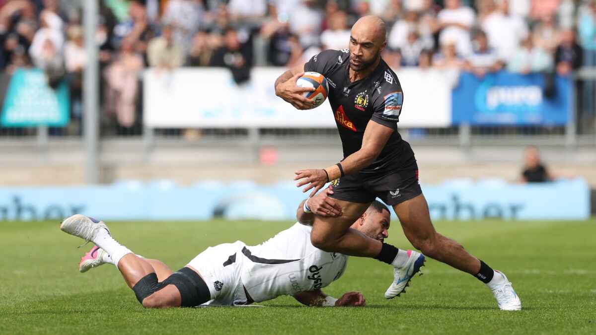 Exeter Chiefs full-back Olly Woodburn