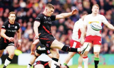 Owen Farrell in action
