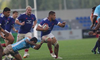 France back rower Raphael Audebert