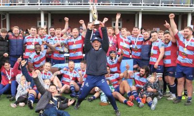 Harvey Biljon with his Rotherham Titans.