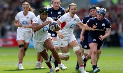Sadia Kabeya breaks through to score for England