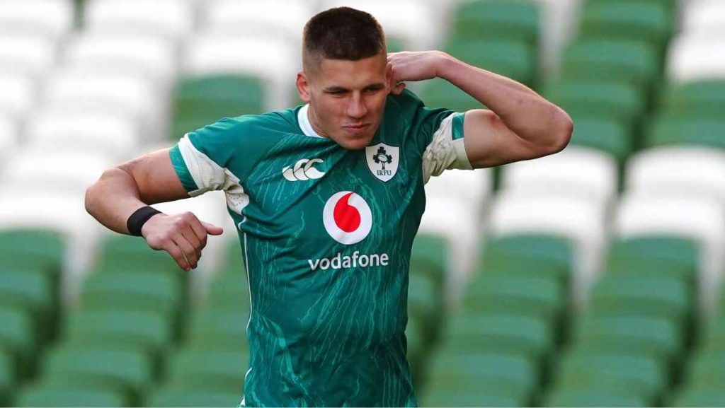 Ireland have dropped fly-half Sam Prendergast, with Jack Crowley selected to face England