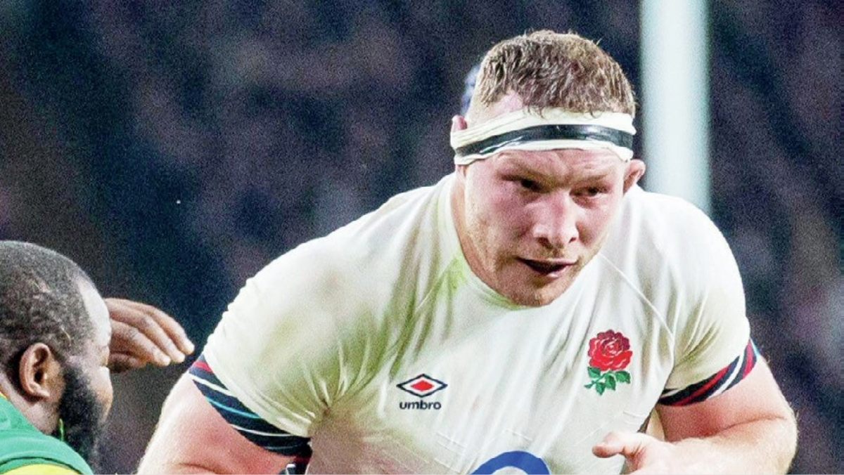 Sam Underhill playing for England