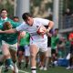 England wing Sam Winters on the attack