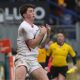 Sam Winters in action for England U20s.
