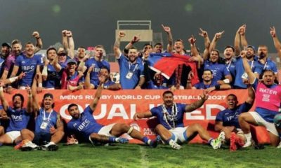 Samoa celebrate qualification