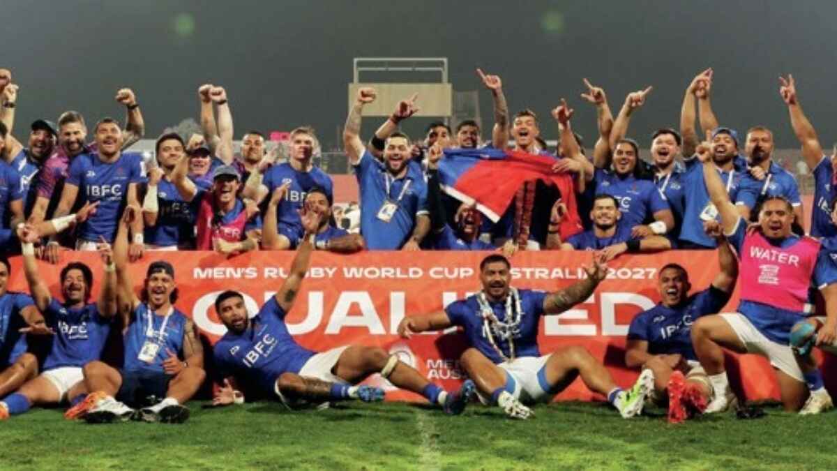 Samoa celebrate qualification