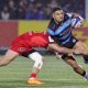 Glasgow Warriors skipper Sione Tuipulotu scored the third try