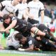 Siya Kolisi goes over for The Sharks’ opening try against Saracens