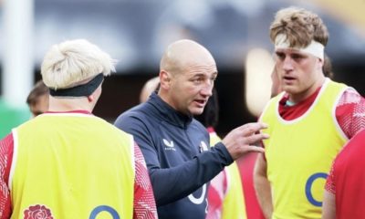 Steve Borthwick coaching England
