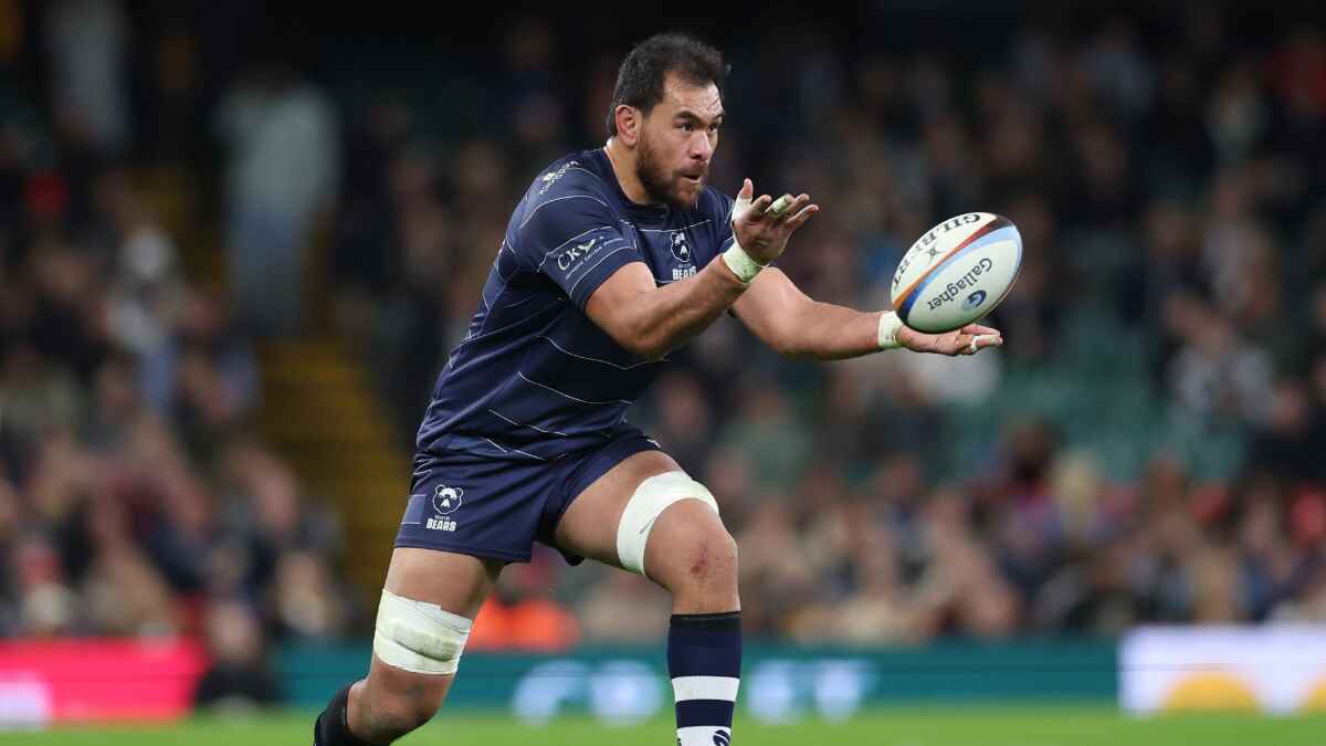 Steven Luatua in action for Bristol Bears