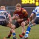 Tom Ailes in action for Sedgley Park Tigers