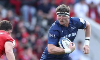 Sale Sharks flanker Tom Curry