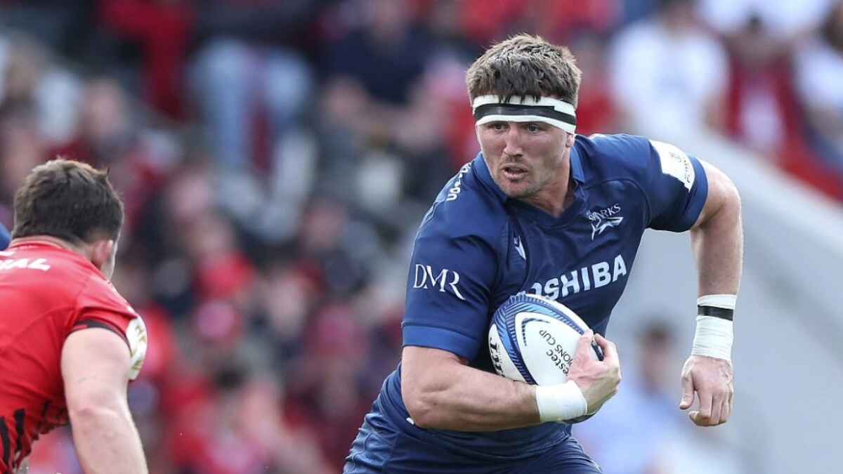 Sale Sharks flanker Tom Curry