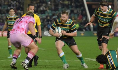 Northampton Saints prop Tom West