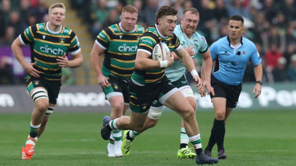 Northampton Saints' Tommy Freeman