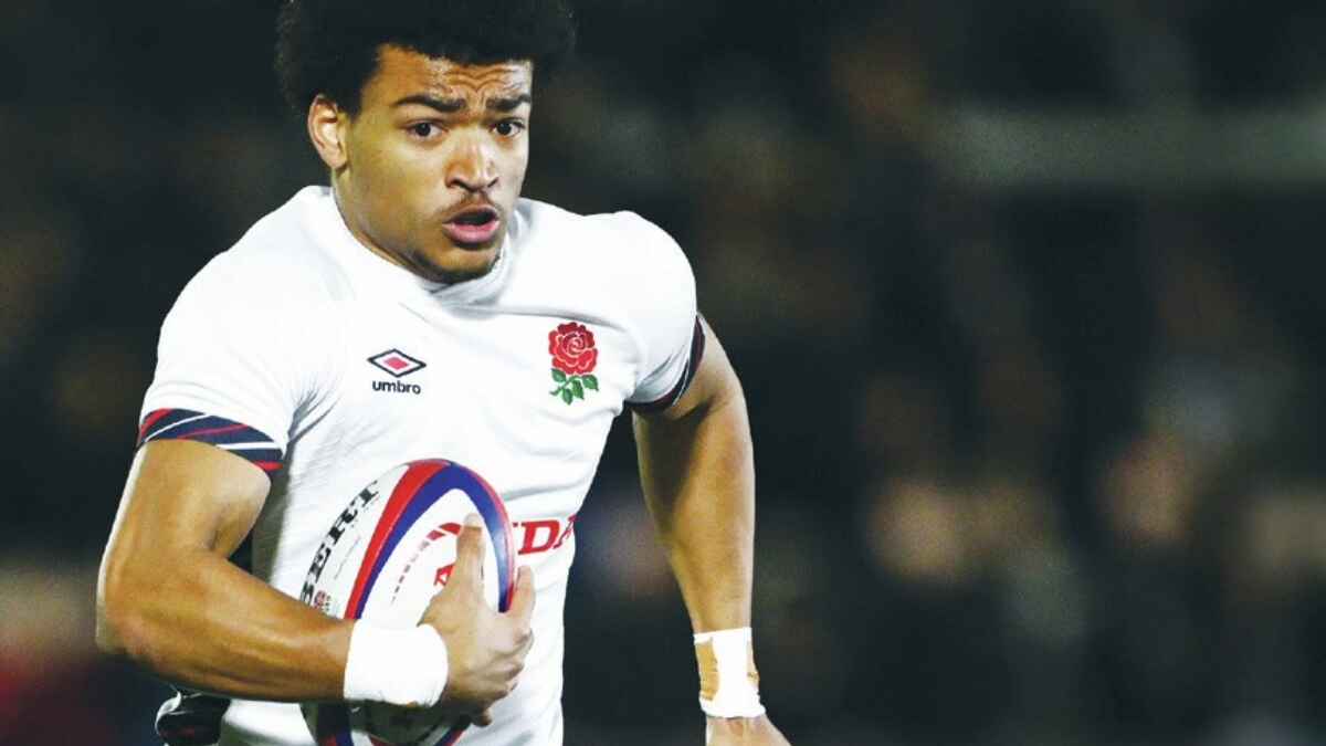 Tyler Offiah in action during last season’s U20 Six Nations match between England and Scotland