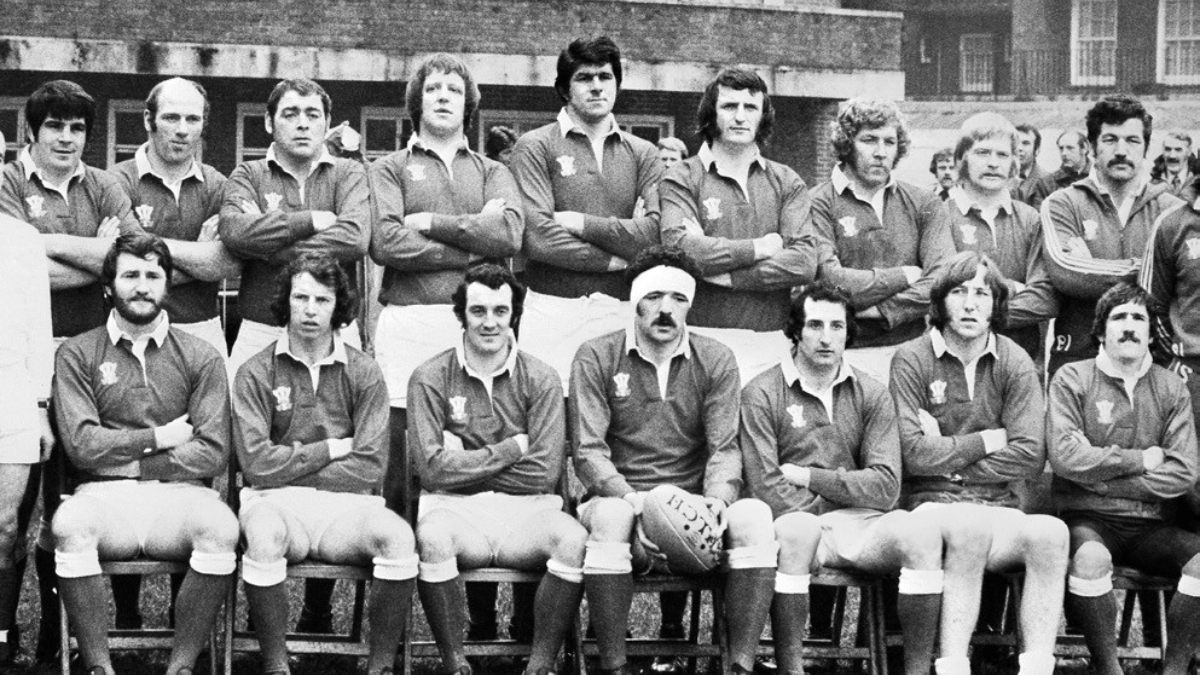 The Wales Grand Slam team of 1976