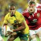 Will Genia playing for Australia against the Lions in 2013