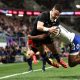 New Zealand’s Will Jordan scores